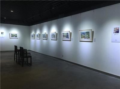 四川省文藝創作培訓基地掛牌儀式暨“尋源--阿壩行水彩寫生展”開幕